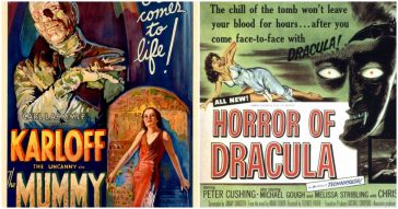 Valuable Paper Treasures: Vintage Scary Movie Posters