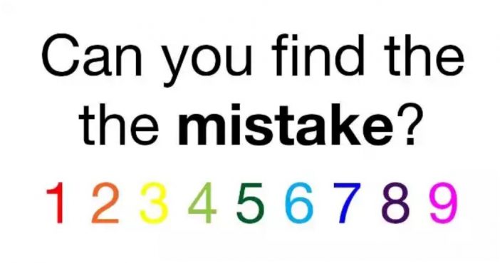 : This Puzzle Asks You To Find The Mistake - But How Quickly Can You Spot It?