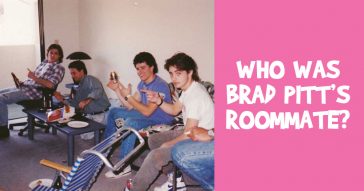 Who Was Brad Pitt's Roommate?