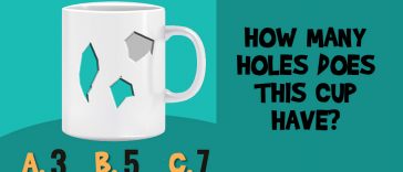 How Many Holes Can You Count on this Cup?