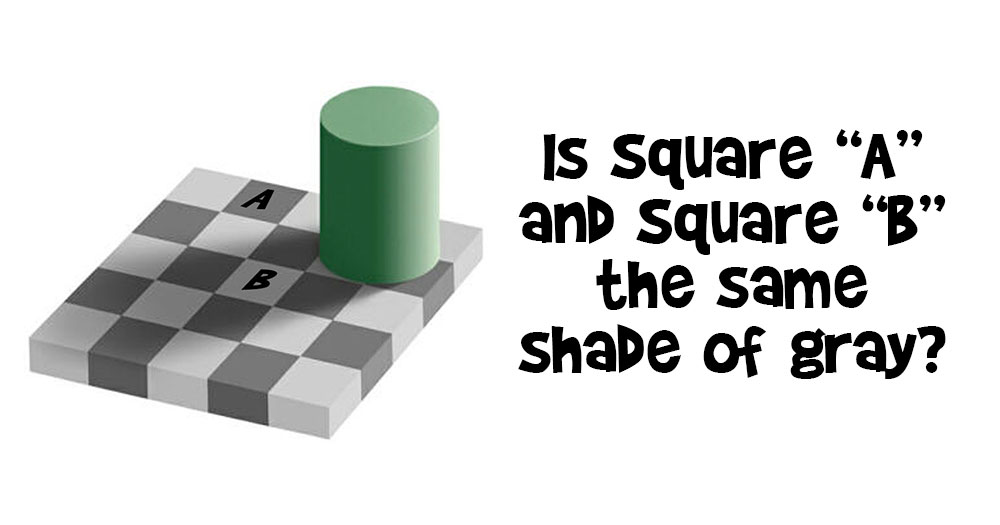 Are Both Squares the Same Shade of Gray?
