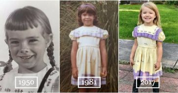 Since 1950, This Family Has Passed Down The Same Dress To Wear To Kindergarten