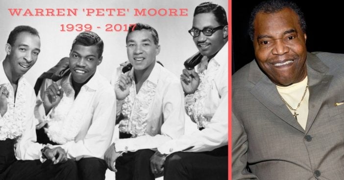Warren 'Pete' Moore, Founding Miracles Singer And Motown Legend, Dies At 78