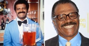 Ted Lange then and now