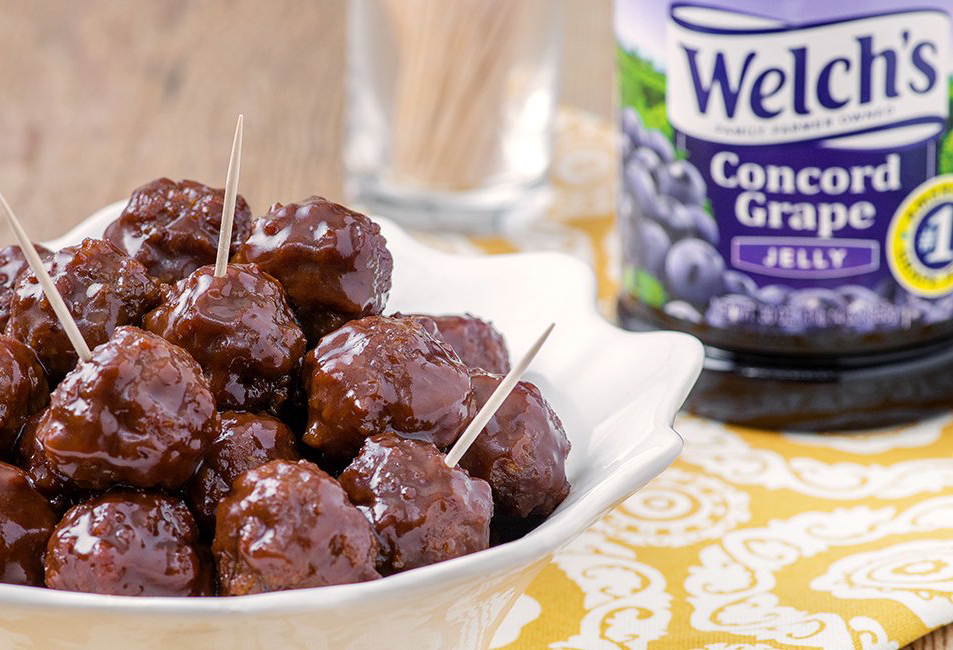 meatballs grape jelly