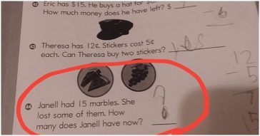 Can You Solve This Question On A Third-Grader's Math Homework