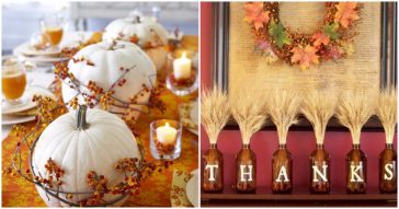 DIY Thanksgiving Decor Ideas To Make Your Holiday Extra Special.