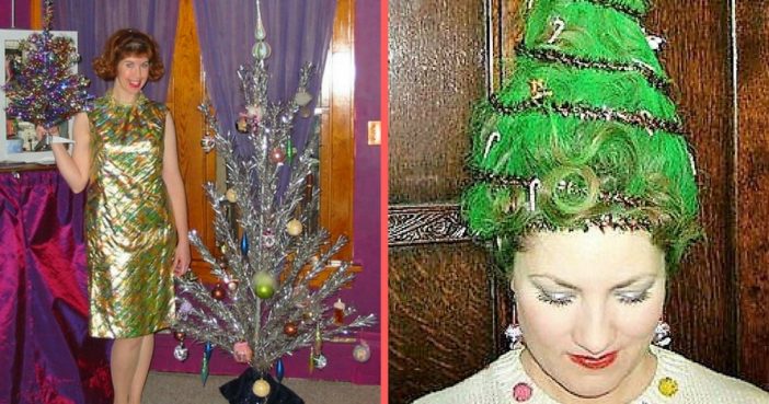 Past Decades Of Outrageously Funny, Whimsical Christmas & Winter Fashions