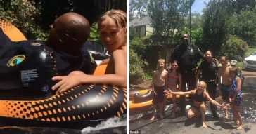 Local Police Respond To Complaints Over Illegal Slip 'N Slide, But Things Don't Go As Expected