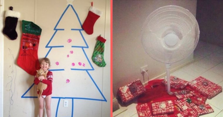 16 Times People Were Too Lazy To Decorate For Christmas They Came