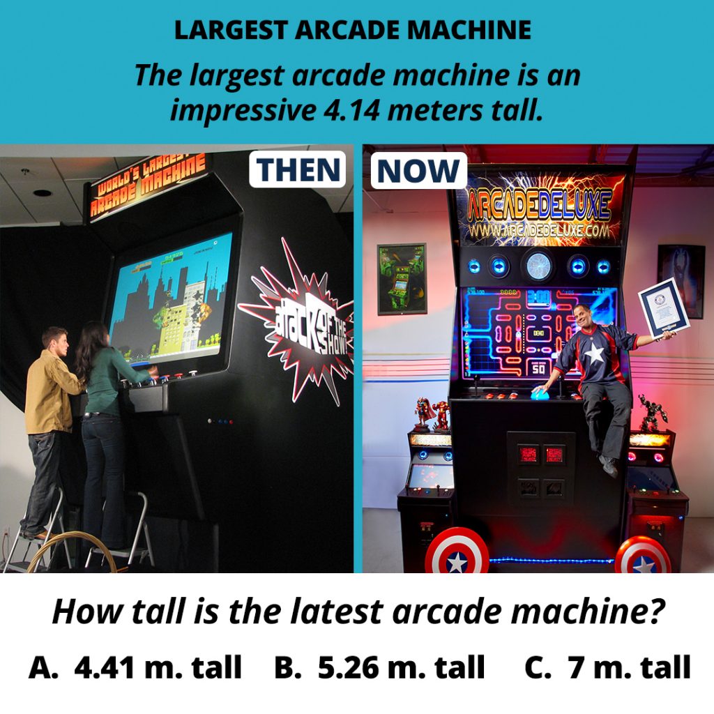 Guinness World Records Largest arcade machine DoYouRemember?