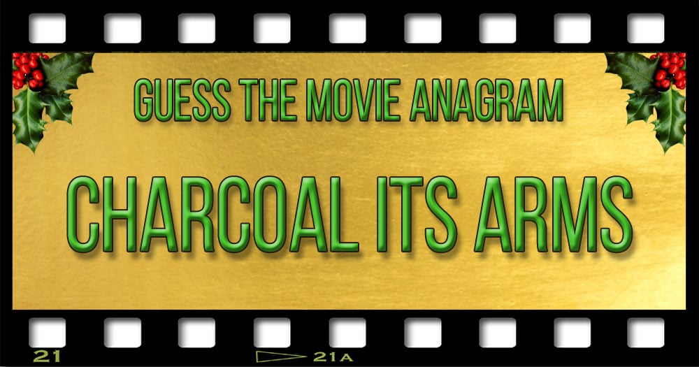 Guess The Movie Anagram: Christmas Edition