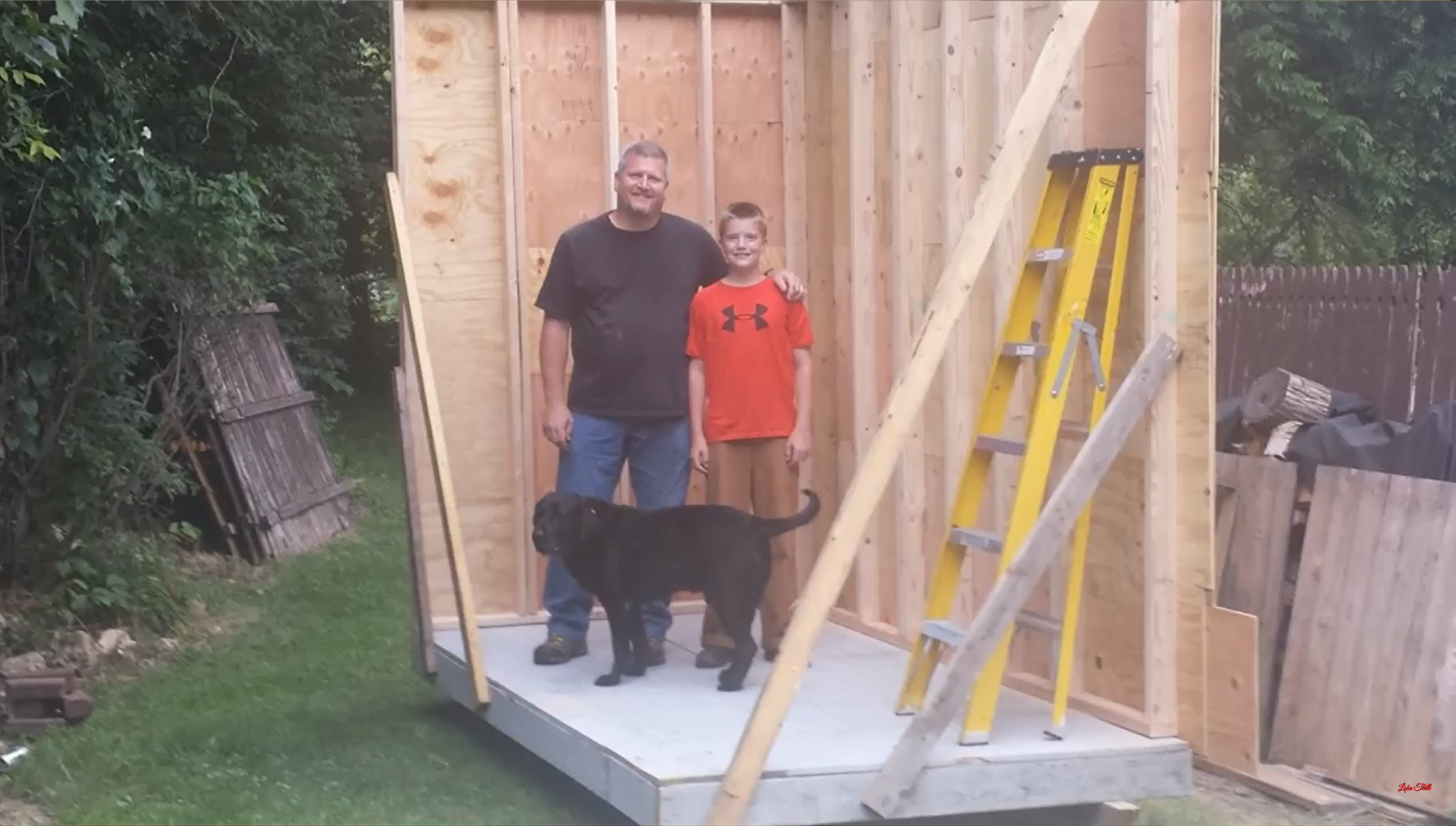 Boy Builds Tiny House
