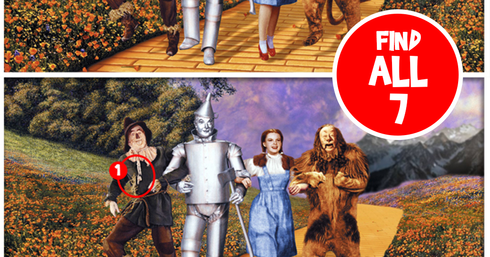 Find all the Mistakes in this Wizard of Oz Classic Scene.