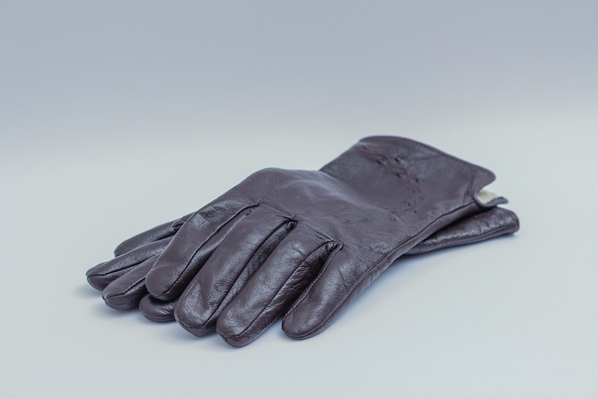 leather gloves