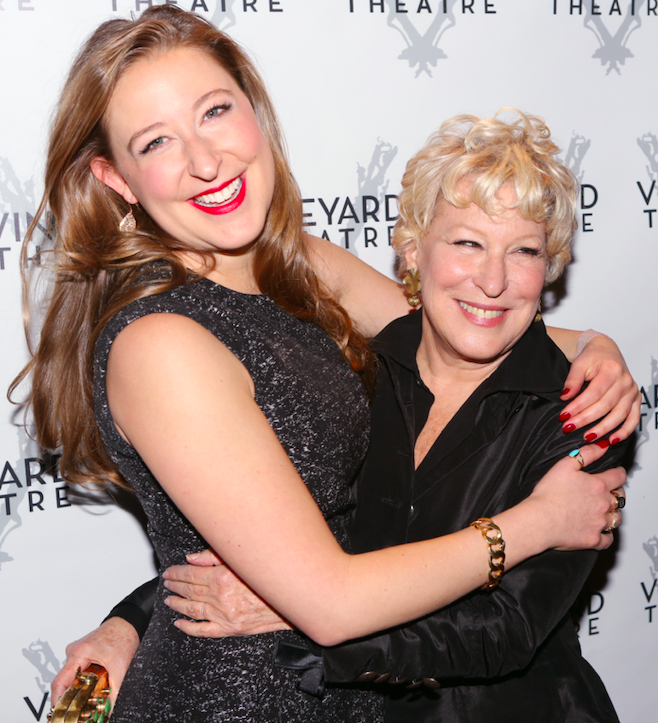 sophie von haselberg looks just like famous mom bette midler