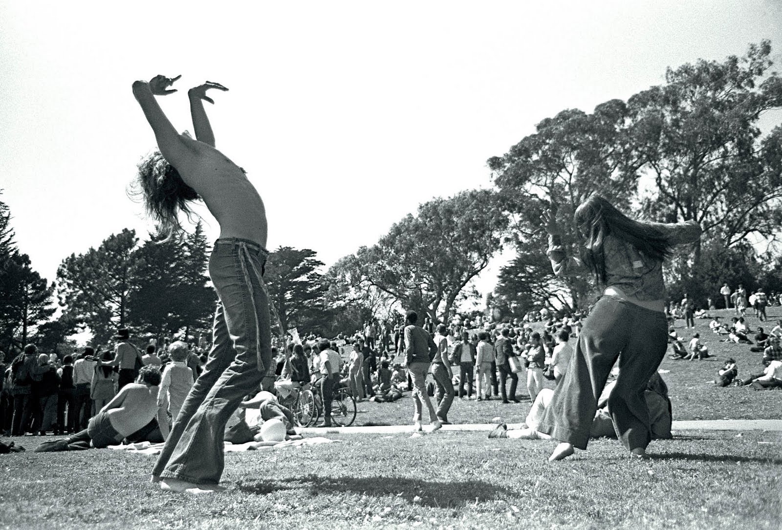 Woodstock 1969 Hippie Couples