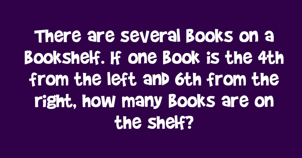 How Many Books are on the Shelf? Solve the Math Problem. | DoYouRemember?