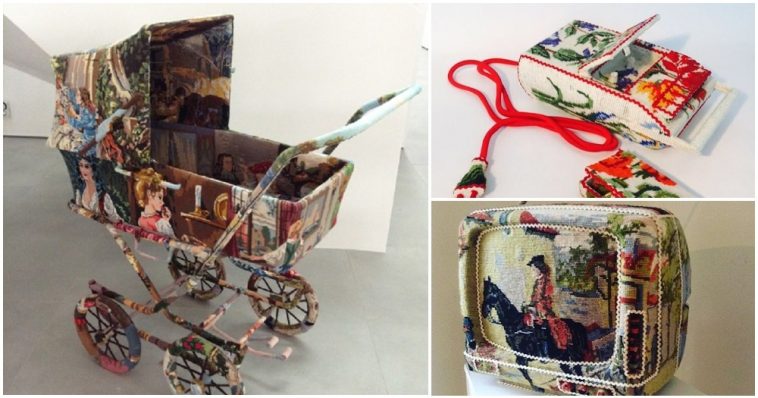 Swedish Creativity Object Swedish Designer Ulla Stina Wikander Creates Cross-stitched Sculptures ...