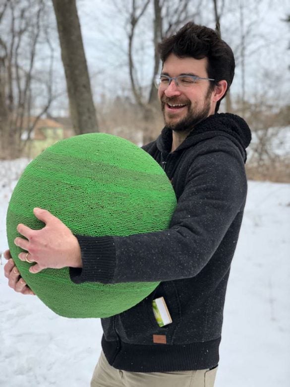 Giant Sphere of Matches