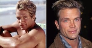 David Chokachi in Baywatch and today