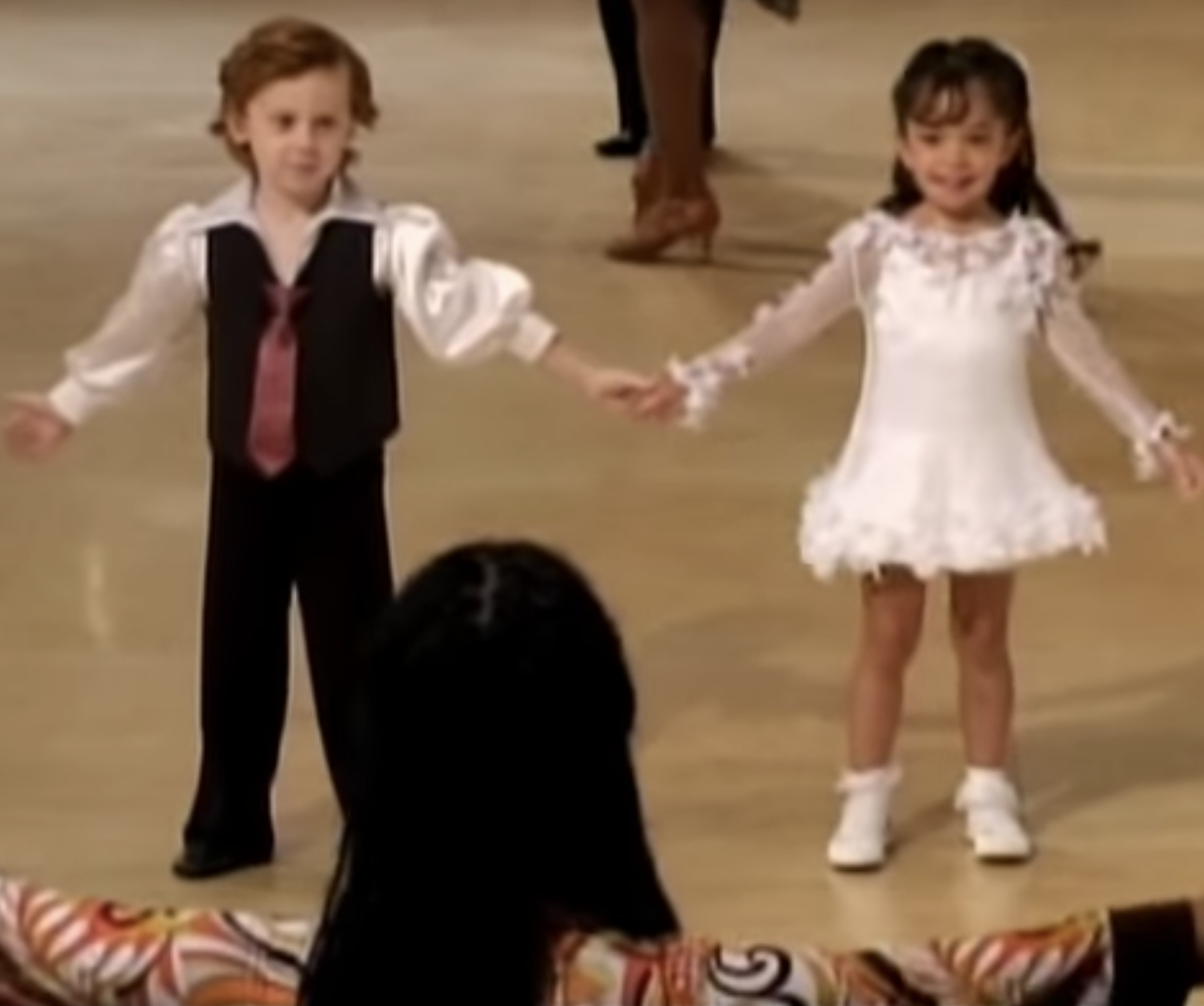 Couples Fill Up The Dance Floor But These Tiny Dancers Step On Floor ...