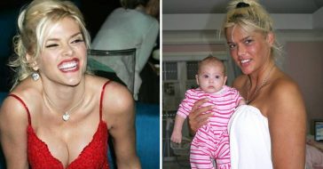 Anna Nicole Smith and her daughter could be twins