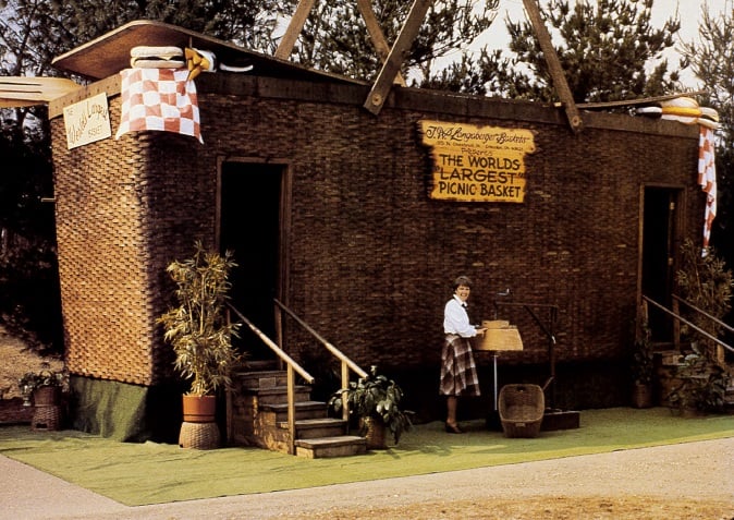 The Worlds Largest Picnic Basket from 1980s