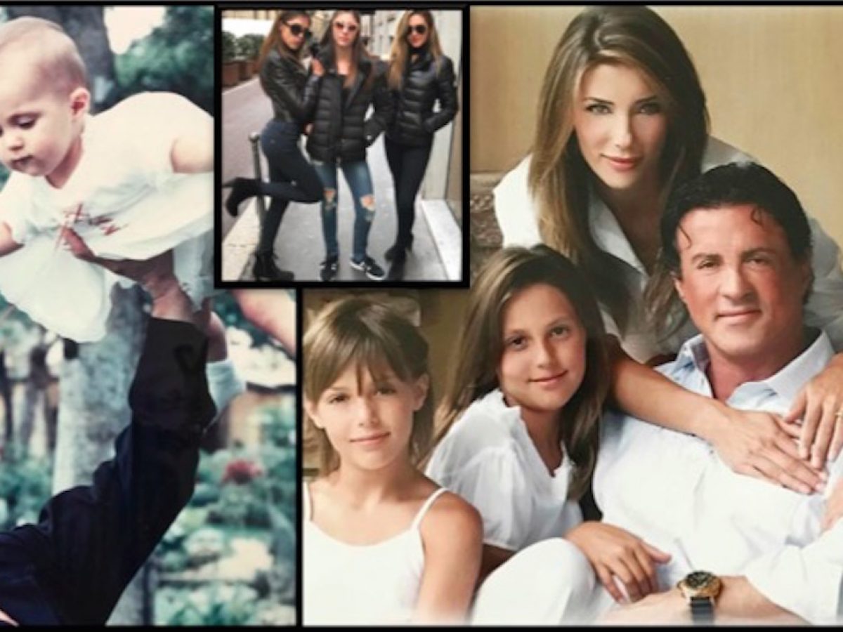 Sylvester Stallone S Three Daughters Are All Grown Up And Working As Models