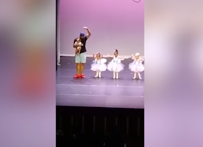 dad dancing ballet