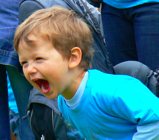 screaming kid