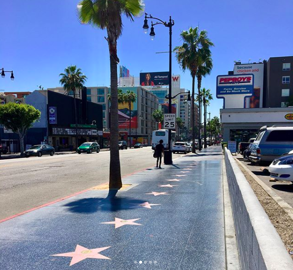 hollywood walk of fame