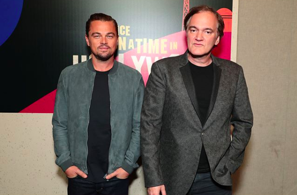 leonardo dicaprio quentin tarantino