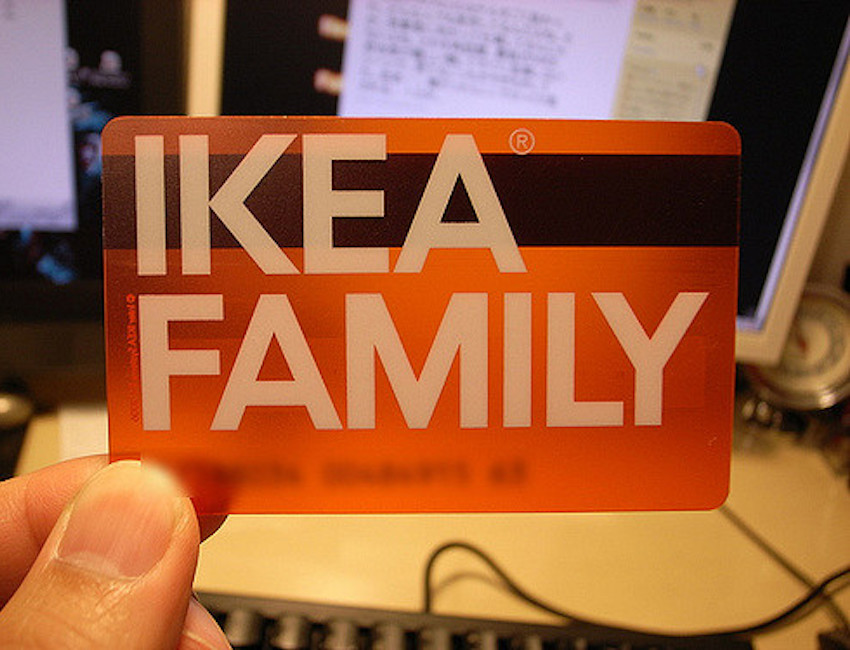 Ikea family карта