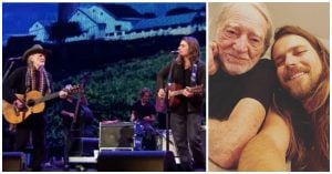 Willie Nelson And His Son Perform Pearl Jam's 'Just Breathe' Together