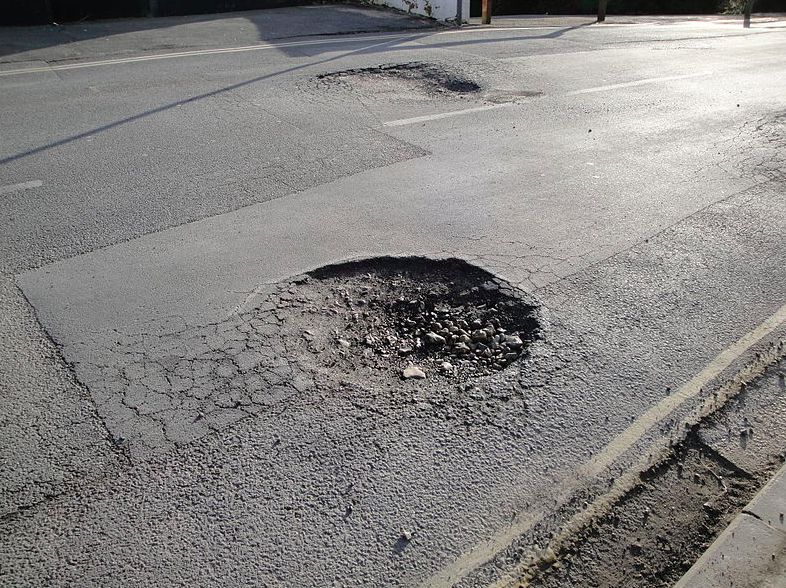 potholes