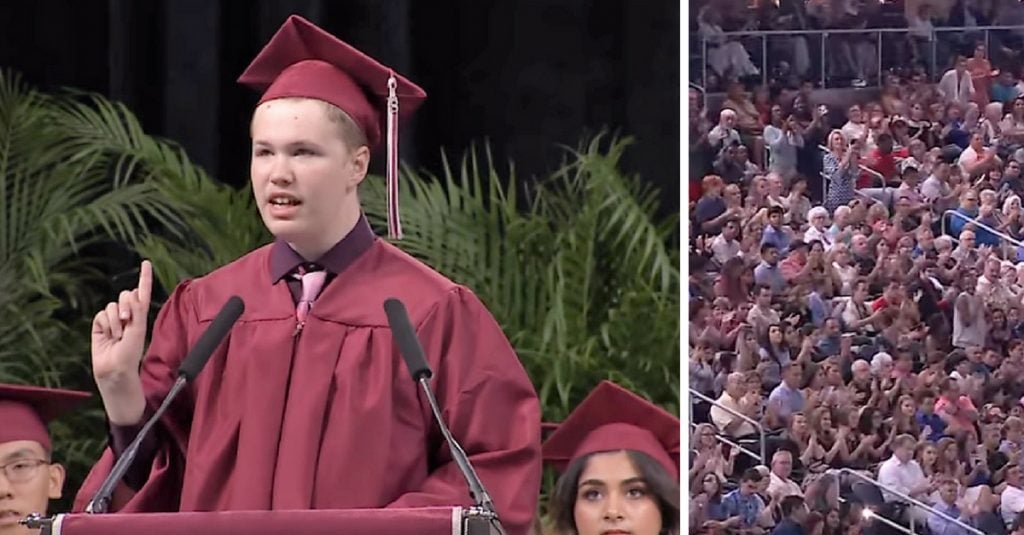 Teen With Non-Verbal Autism Finds Voice During Graduation Speech