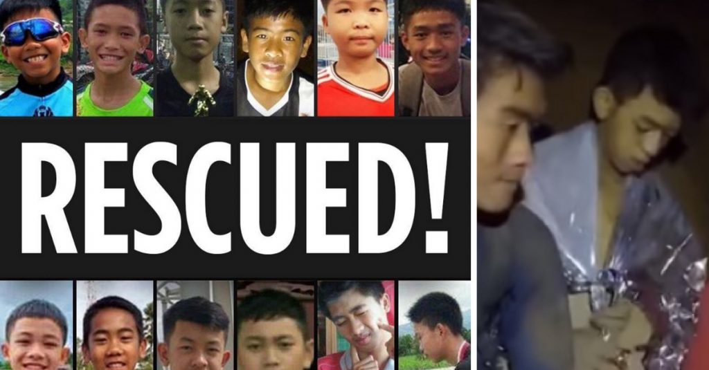 All 12 Boys And Their Coach Rescued From Cave In Thailand After Intense ...