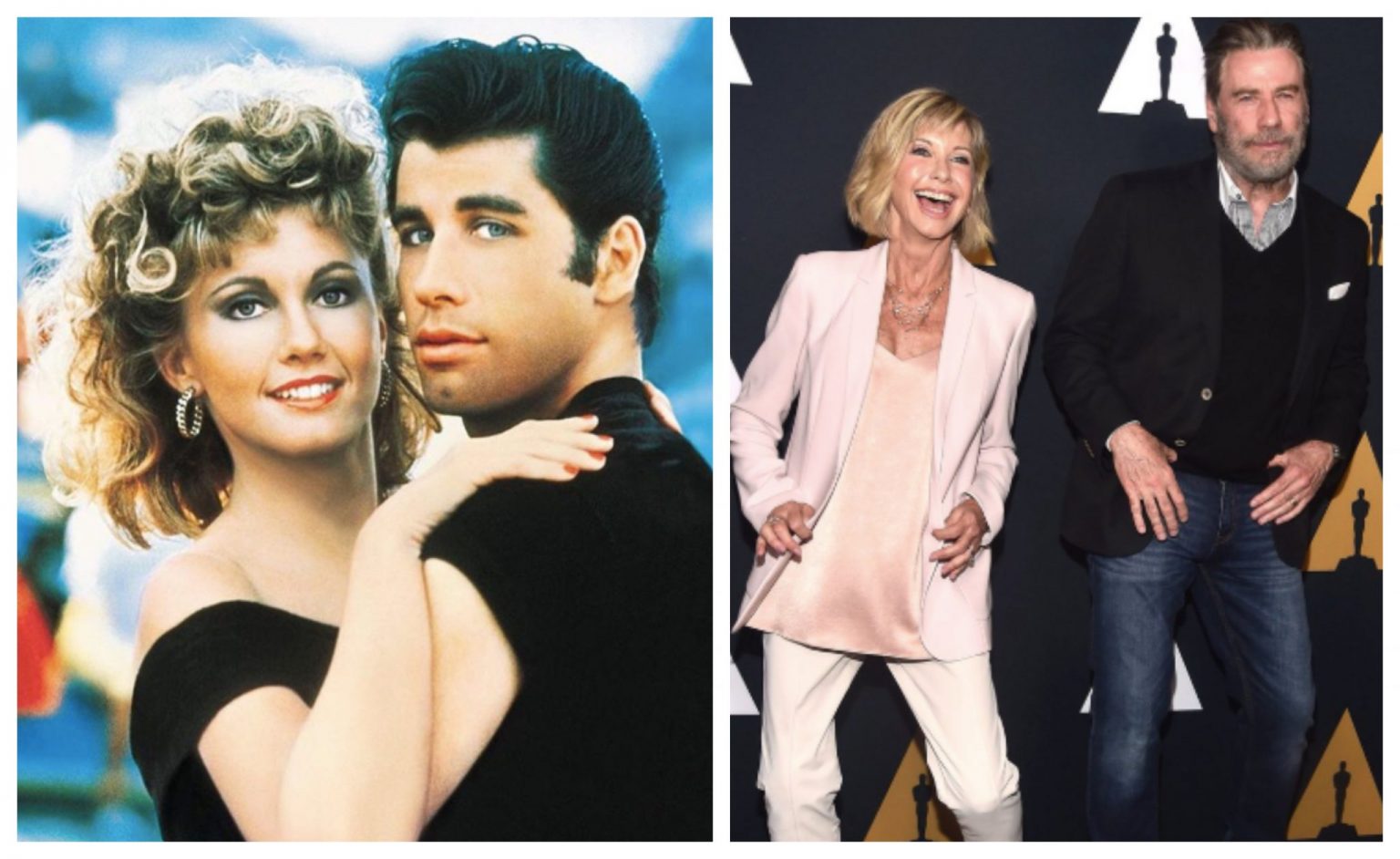 John Travolta And Olivia Newton John Reunite For 40th Anniversary Screening Of Grease 3590