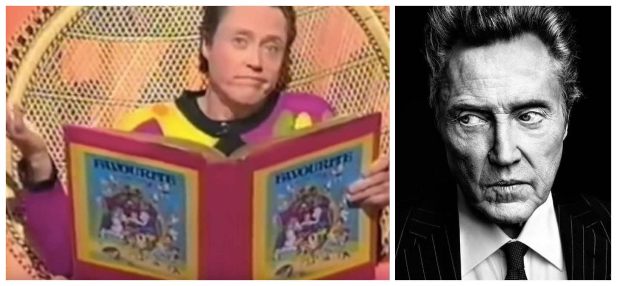 Christopher Walken Reads The Three Little Pigs