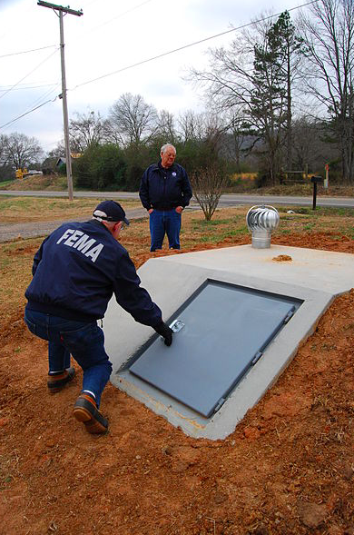 storm shelter