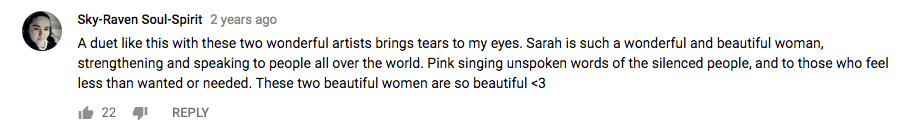 youtube comment