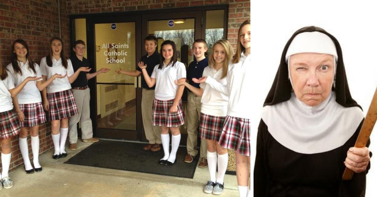 8 Funny Signs You Went To Catholic School As A Kid