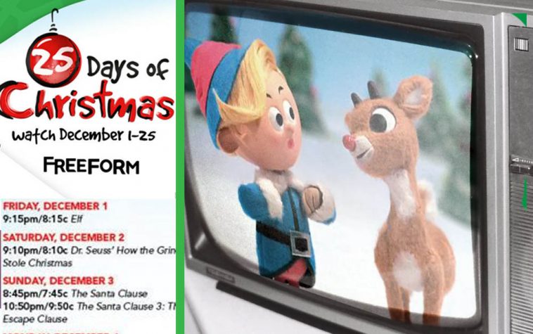 Freeform Reveals Countdown To Christmas Lineup Playing Christmas Movies For 55 Days Straight