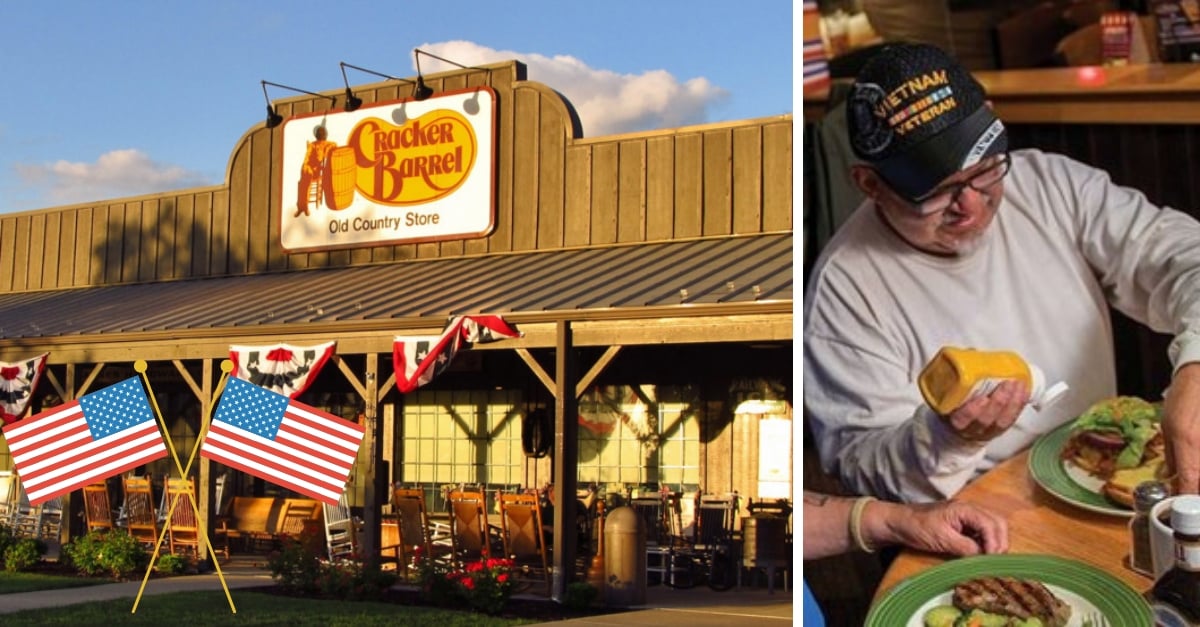 Cracker Barrel Honoring Military With Special Veterans Day Offer