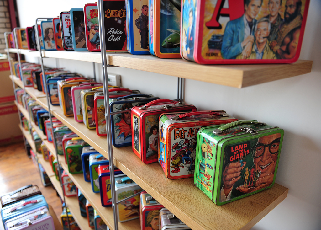 retro lunch boxes