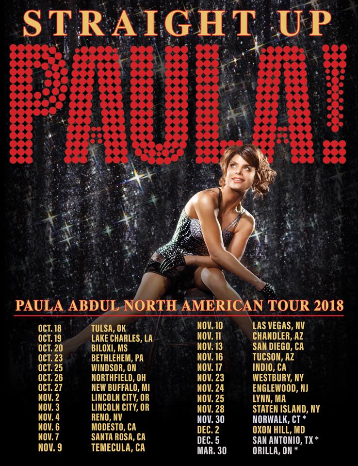 paula abdul tour