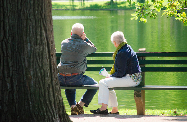 retired couple