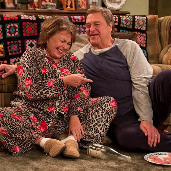 roseanne barr john goodman