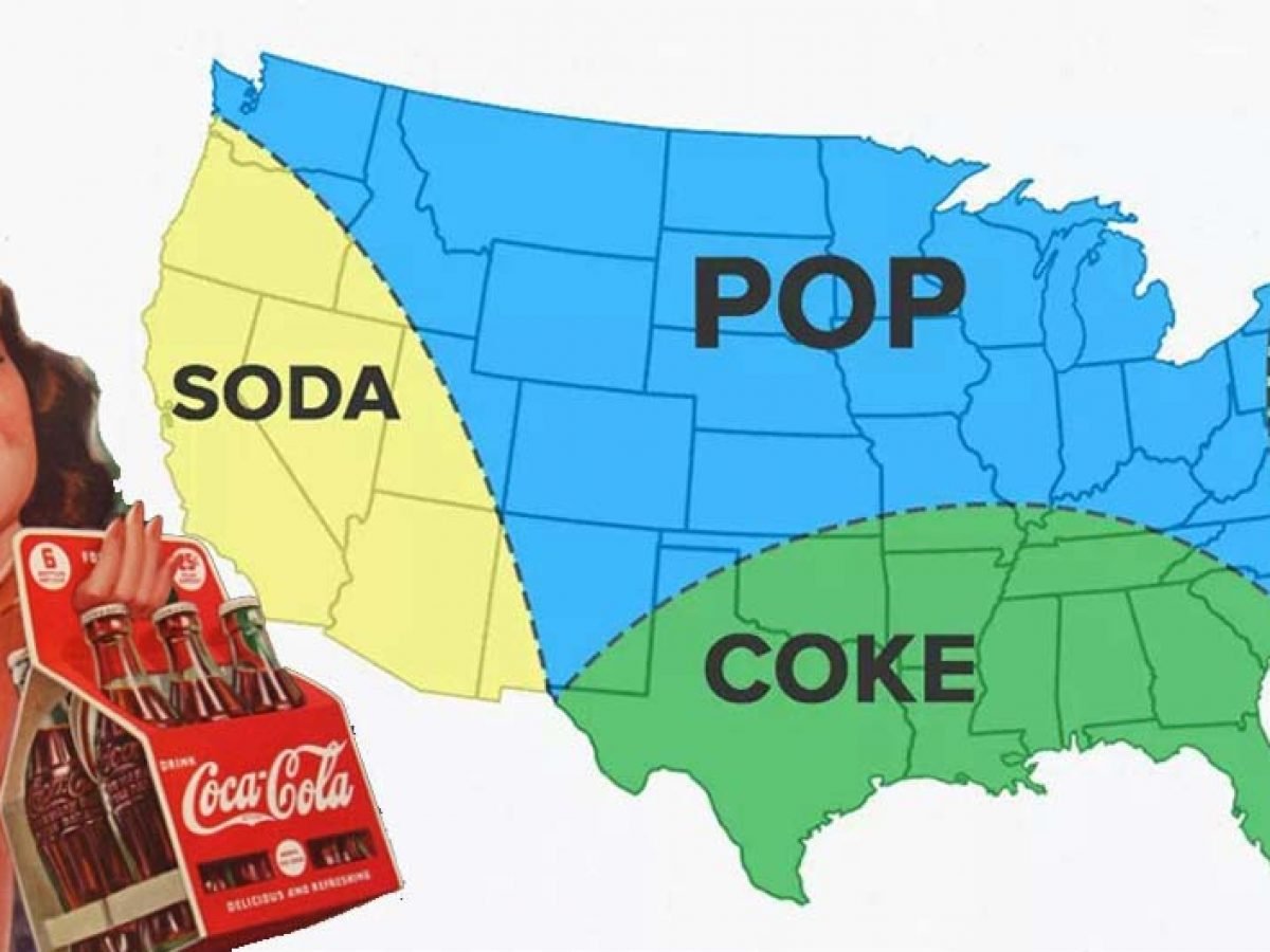 Soda Vs Pop Map Do You Call It Soda, Pop, Or Coke?